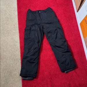 White Sierra Black and Gray Snow Pants